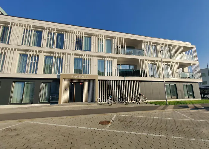 Apartment Rannaaeaerne Modernne Korter Uues Majas