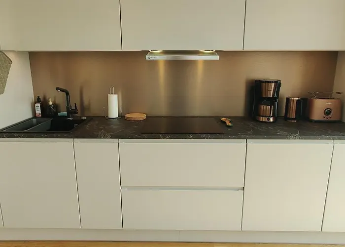 Rannaaeaerne Modernne Korter Uues Majas Апартаменты Пярну